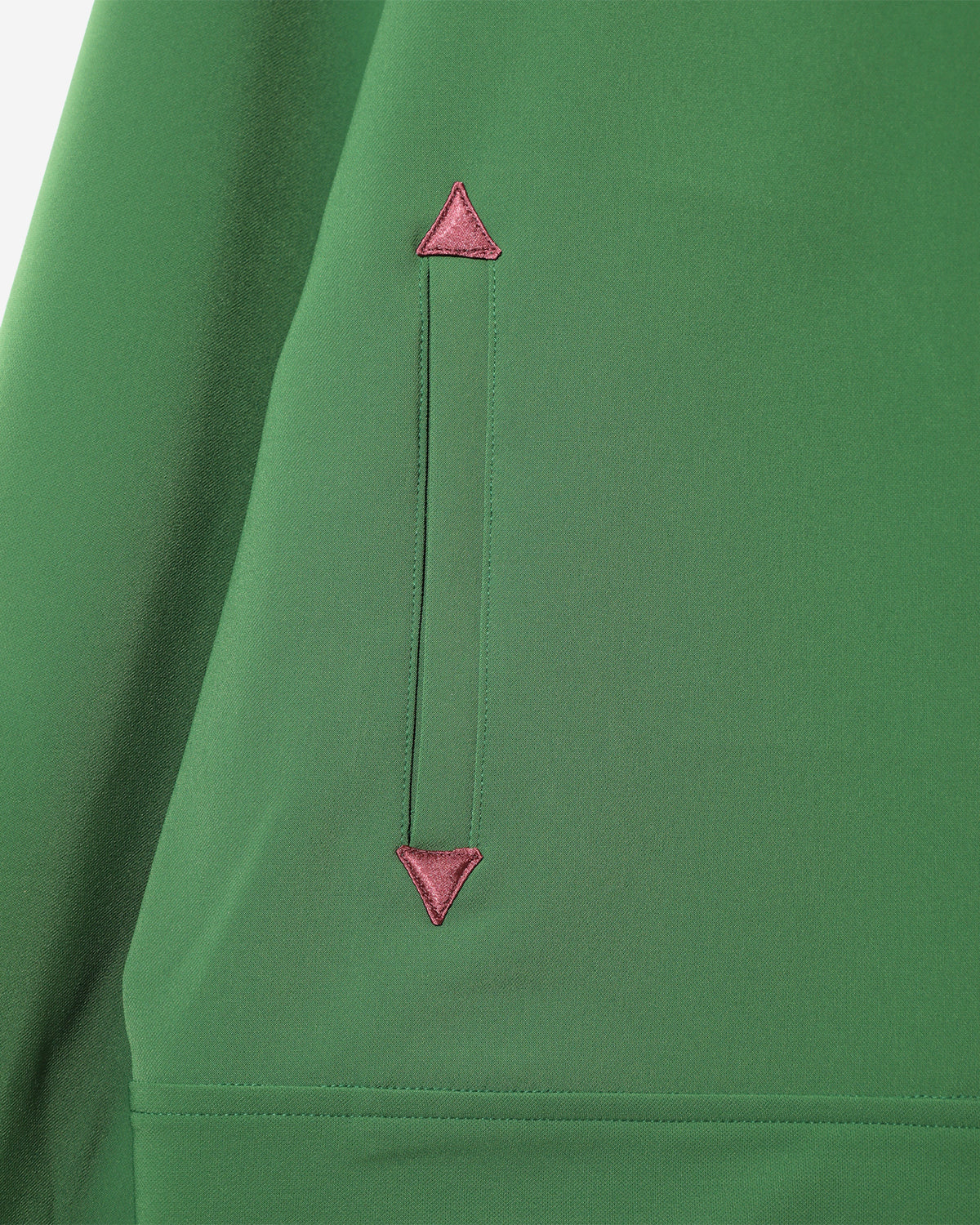 Piping Cowboy Jacket - Poly Double Cloth - Green