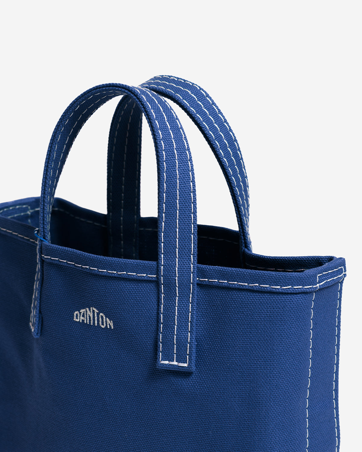 Vosges Petit - Cotton Canvas Tote Bag - Navy Off White