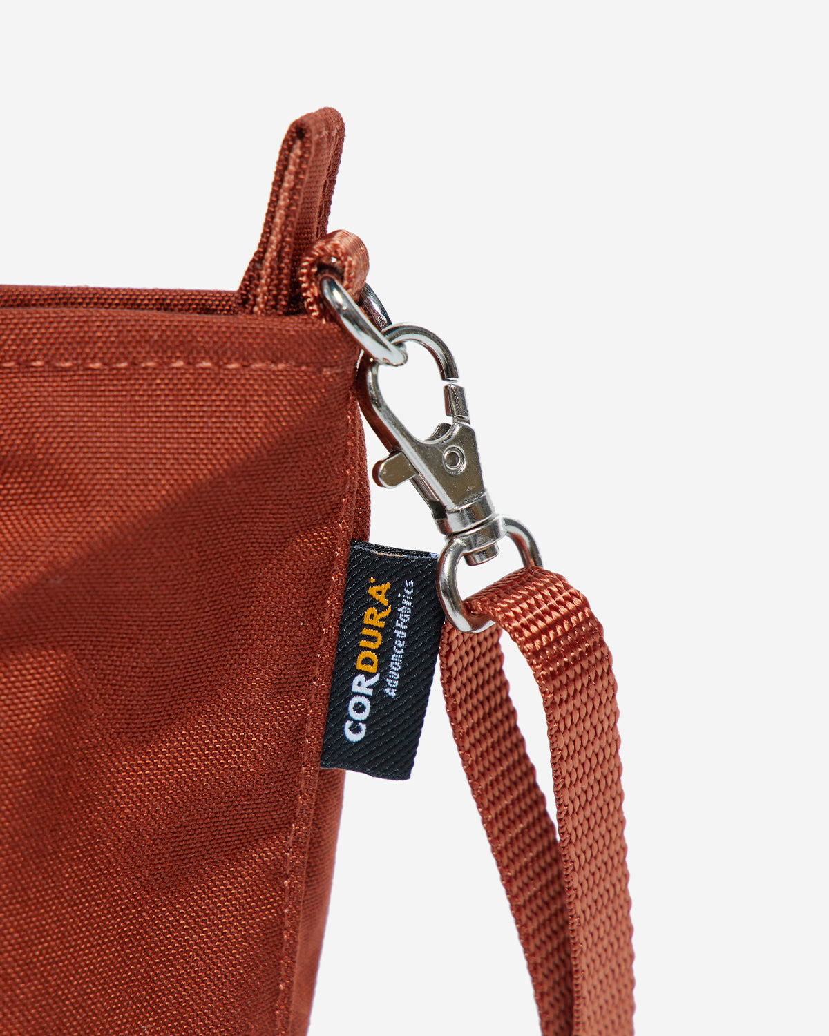 Le-Marais - Cordura Canvas 2Way Tote Bag - Orange Brown White