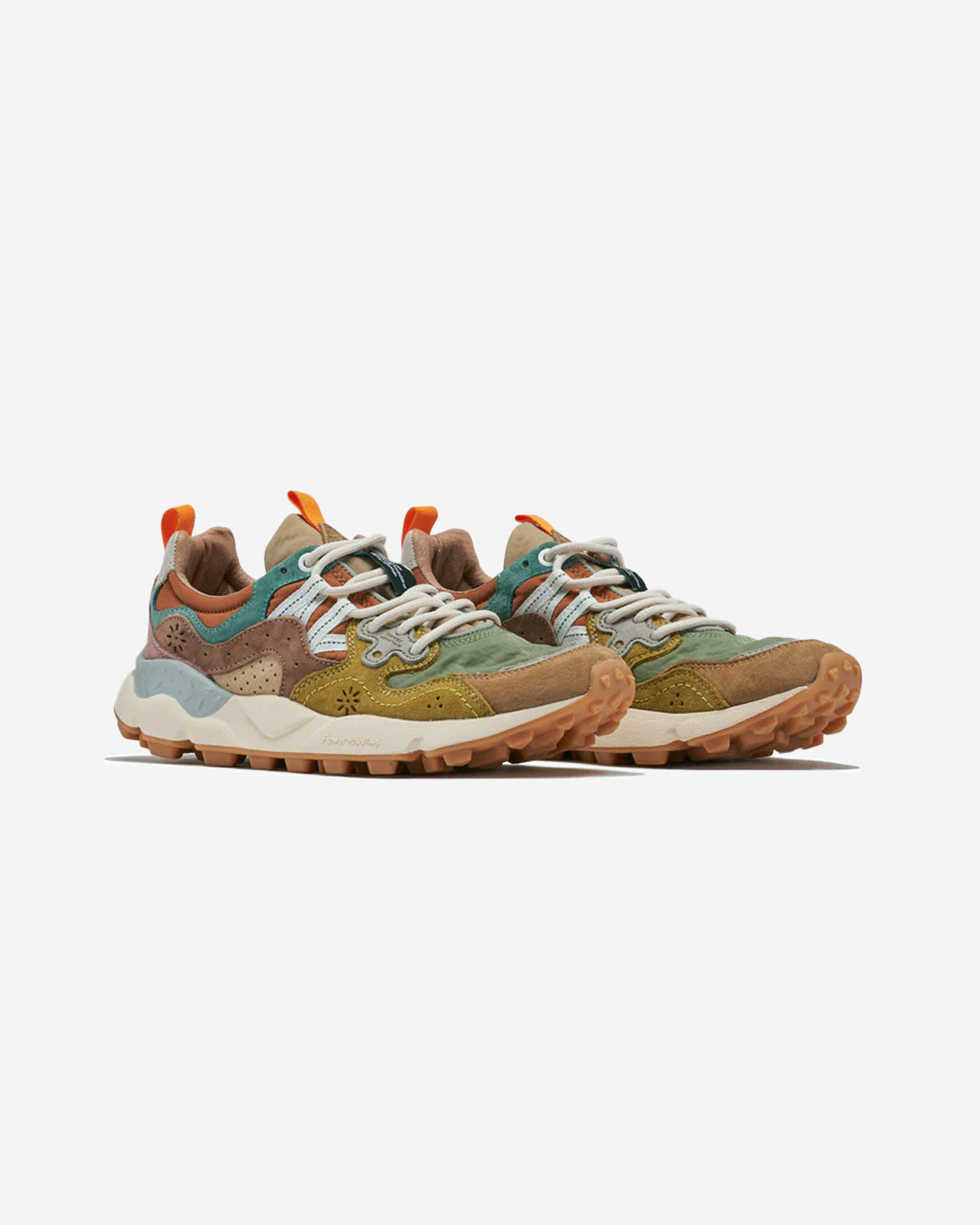 Yamano 3 - Suede / Nylon Light Brown-Taupe-Ocher