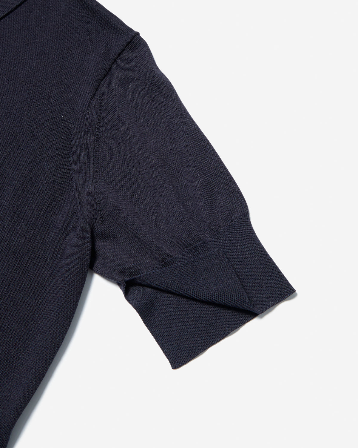 Tolsa - Knitted Polo - Dark Navy