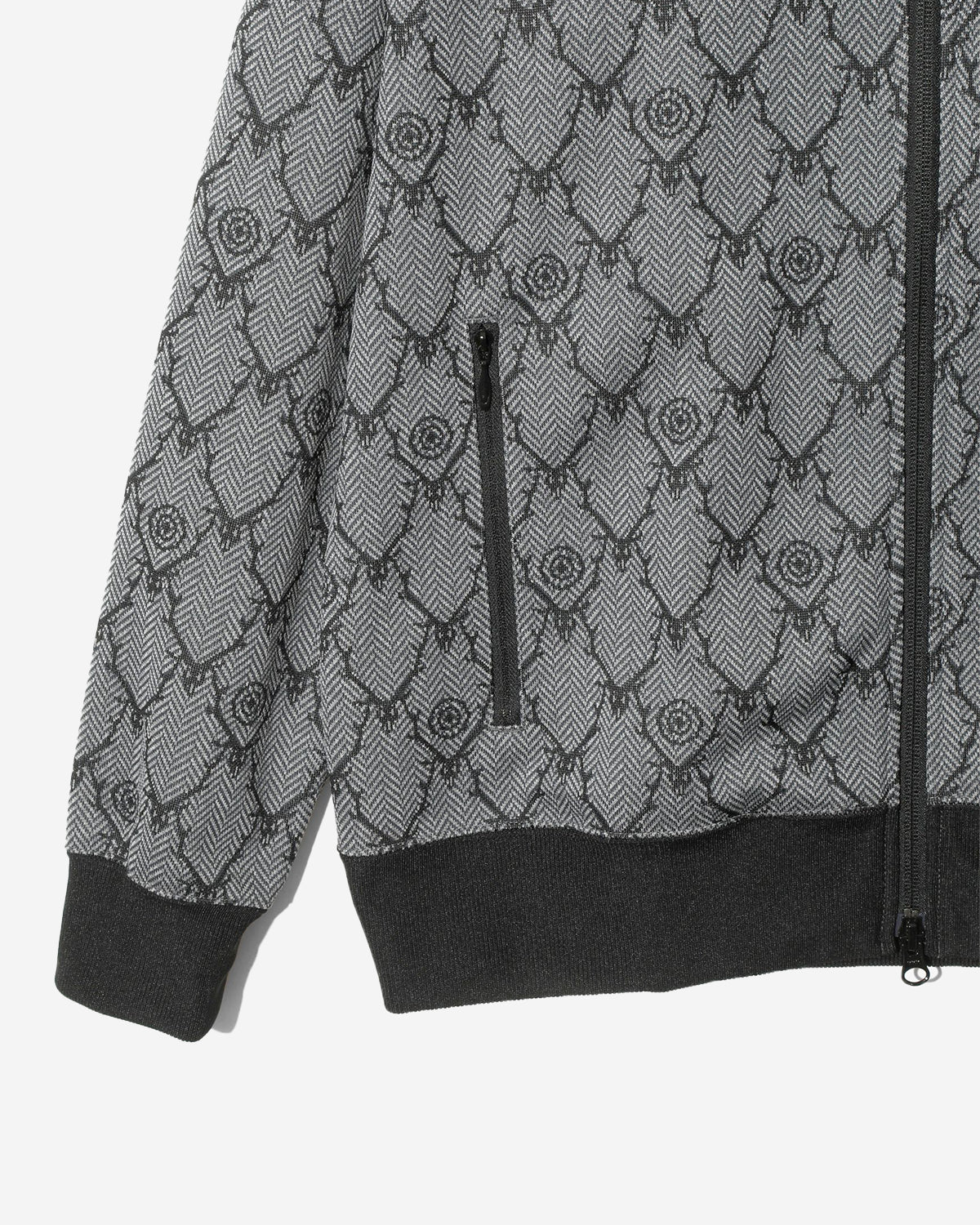 Trainer Jacket - Poly Jq. / Skull&Target - Grey