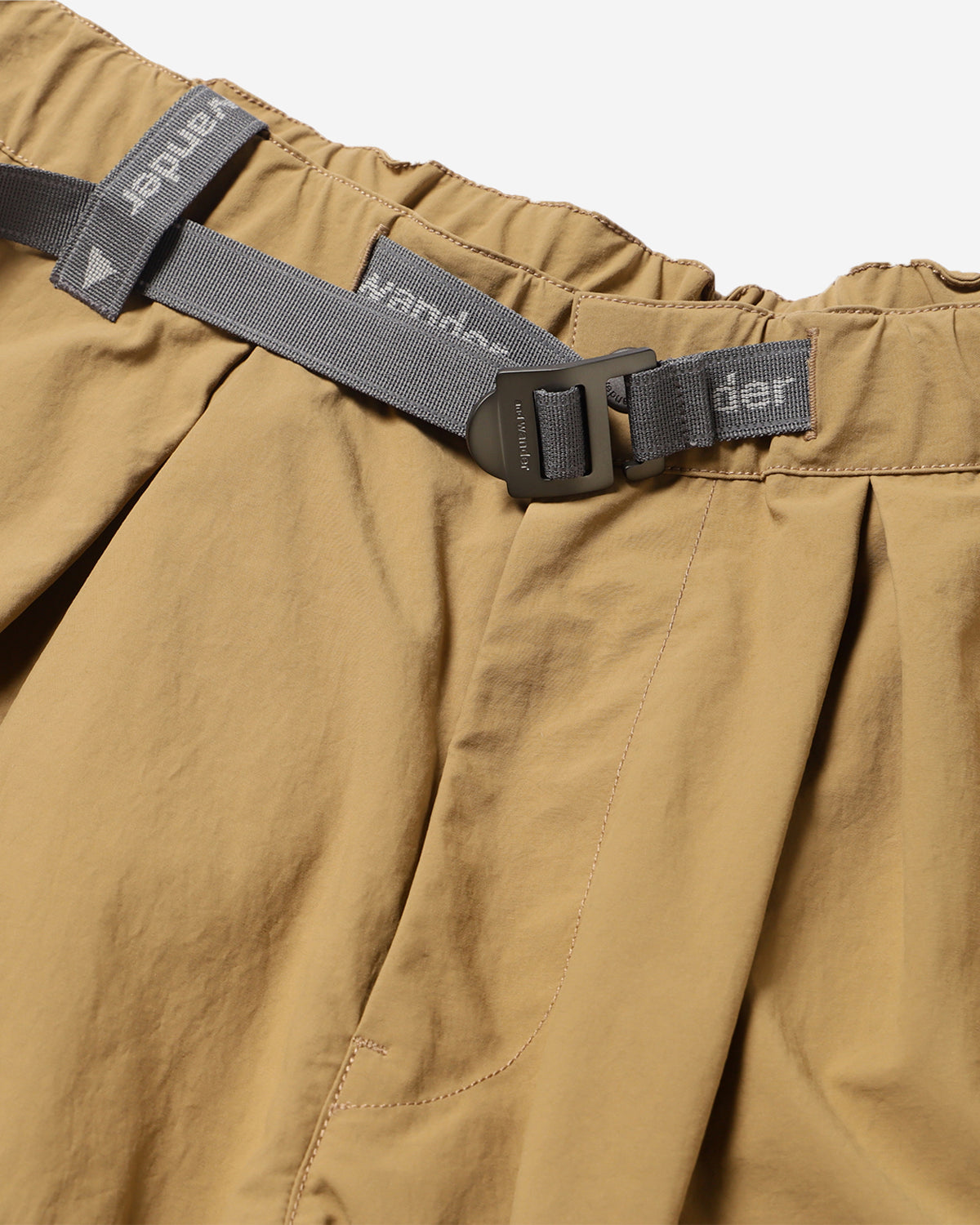 Twill Short Pants (M) - Beige
