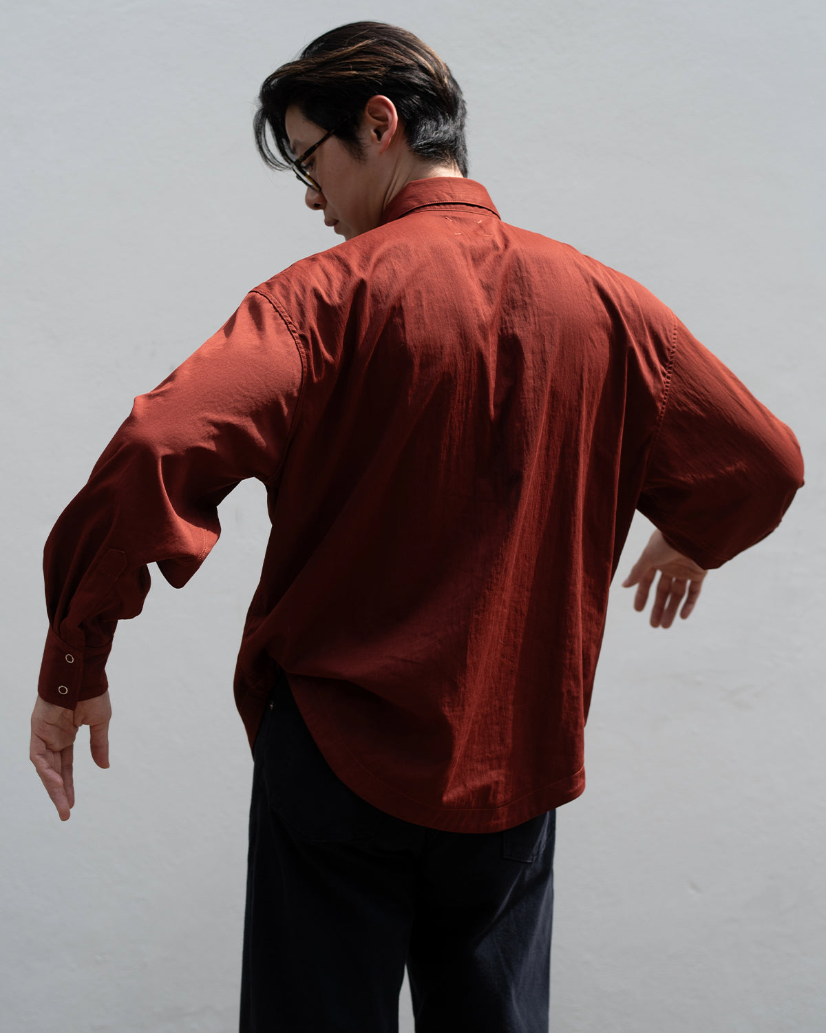 Edge Shirt - Burnt Sienna