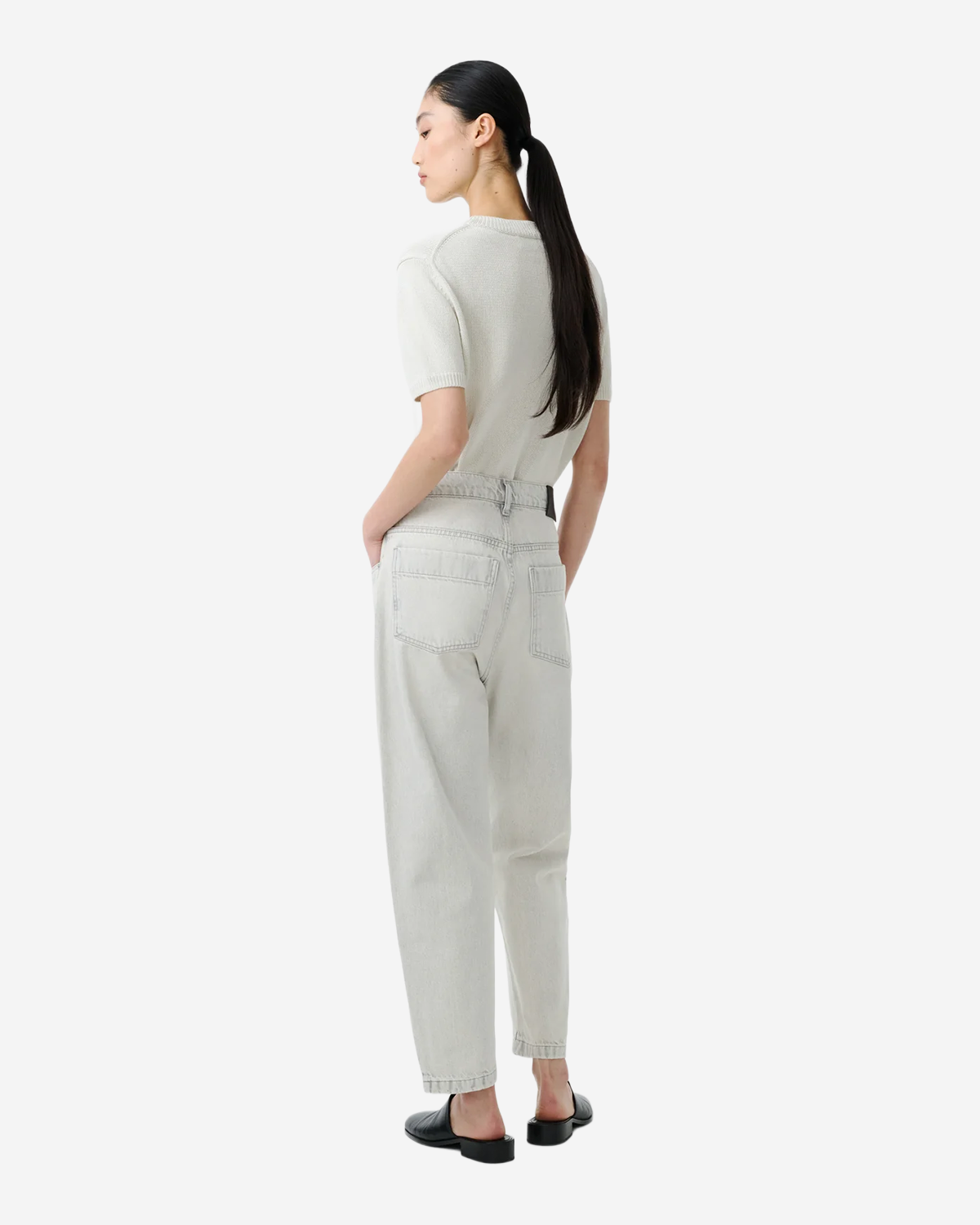 Seren - Short Sleeve Top - Ice