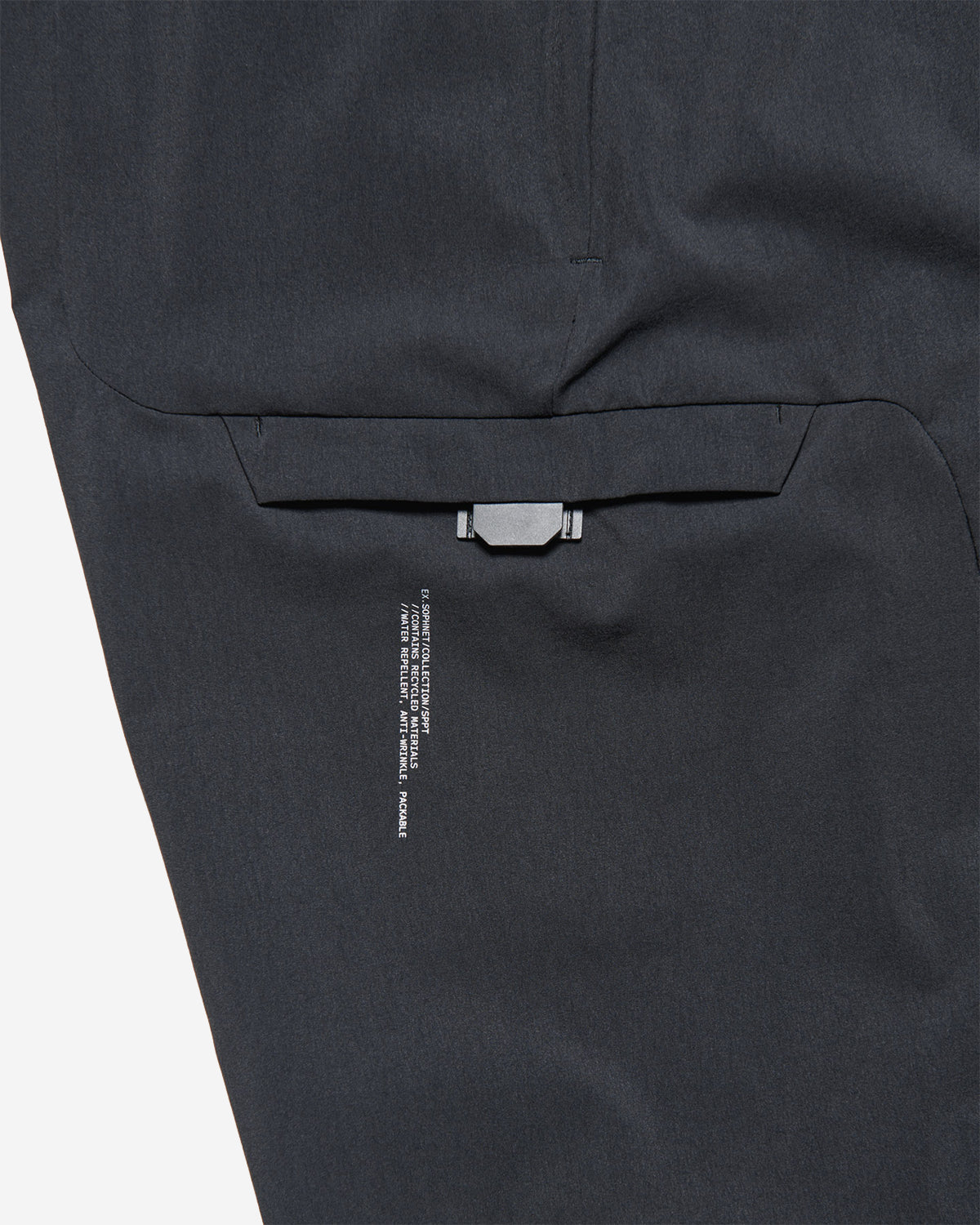 Ex. Extrapedition Side Pocket Pants - Black