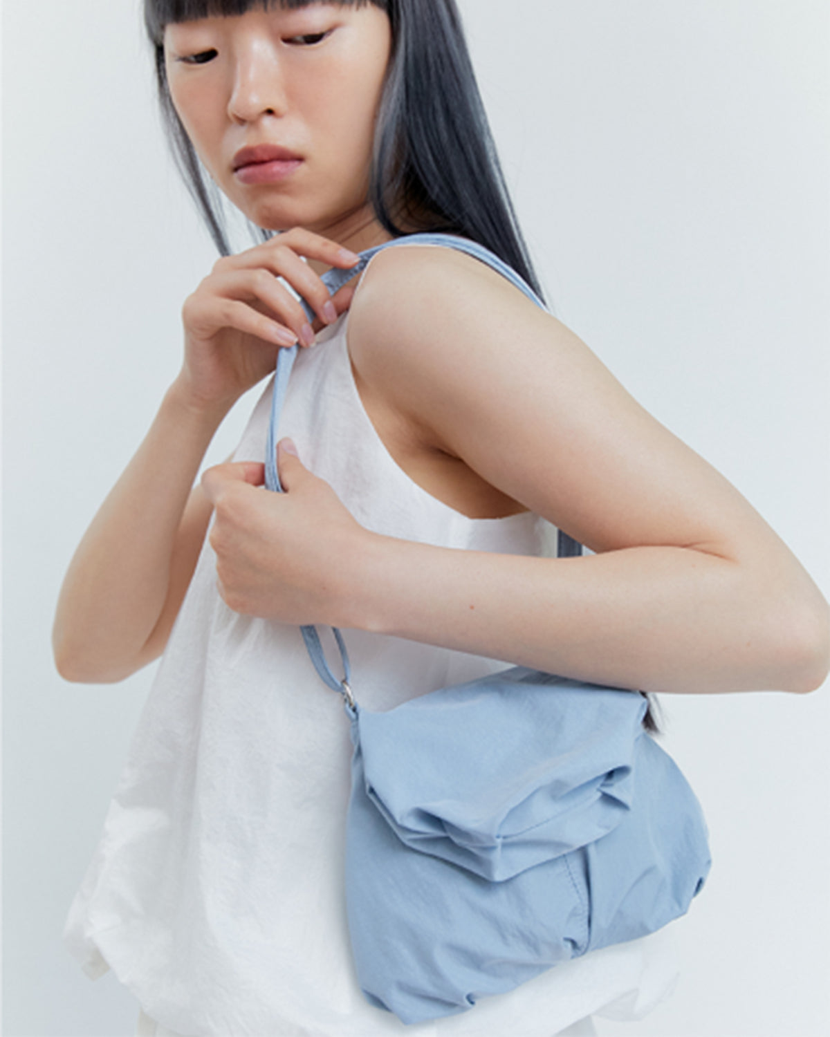 Blooming Cross Bag - Ice Blue
