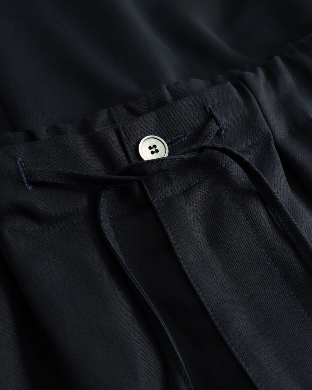 Repos P Double Cloth Mens Trousers  - Midnight