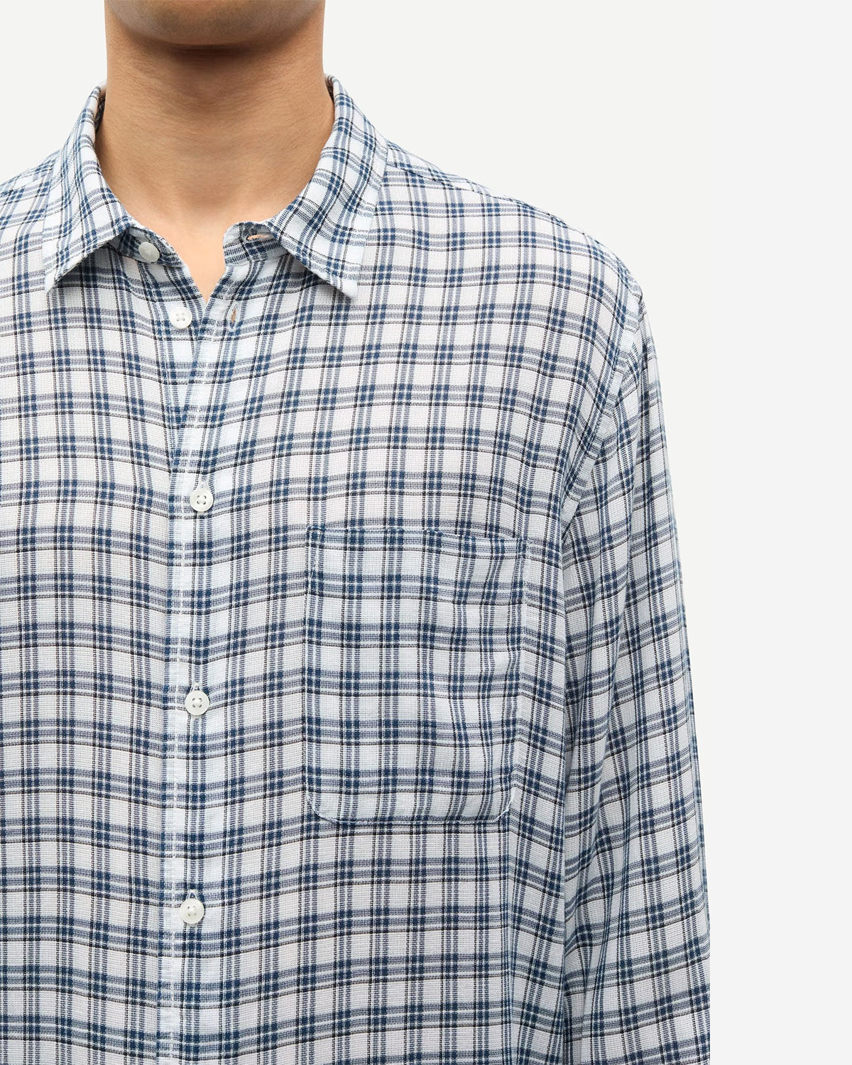 Saryan J Shirt - Blue Ch.