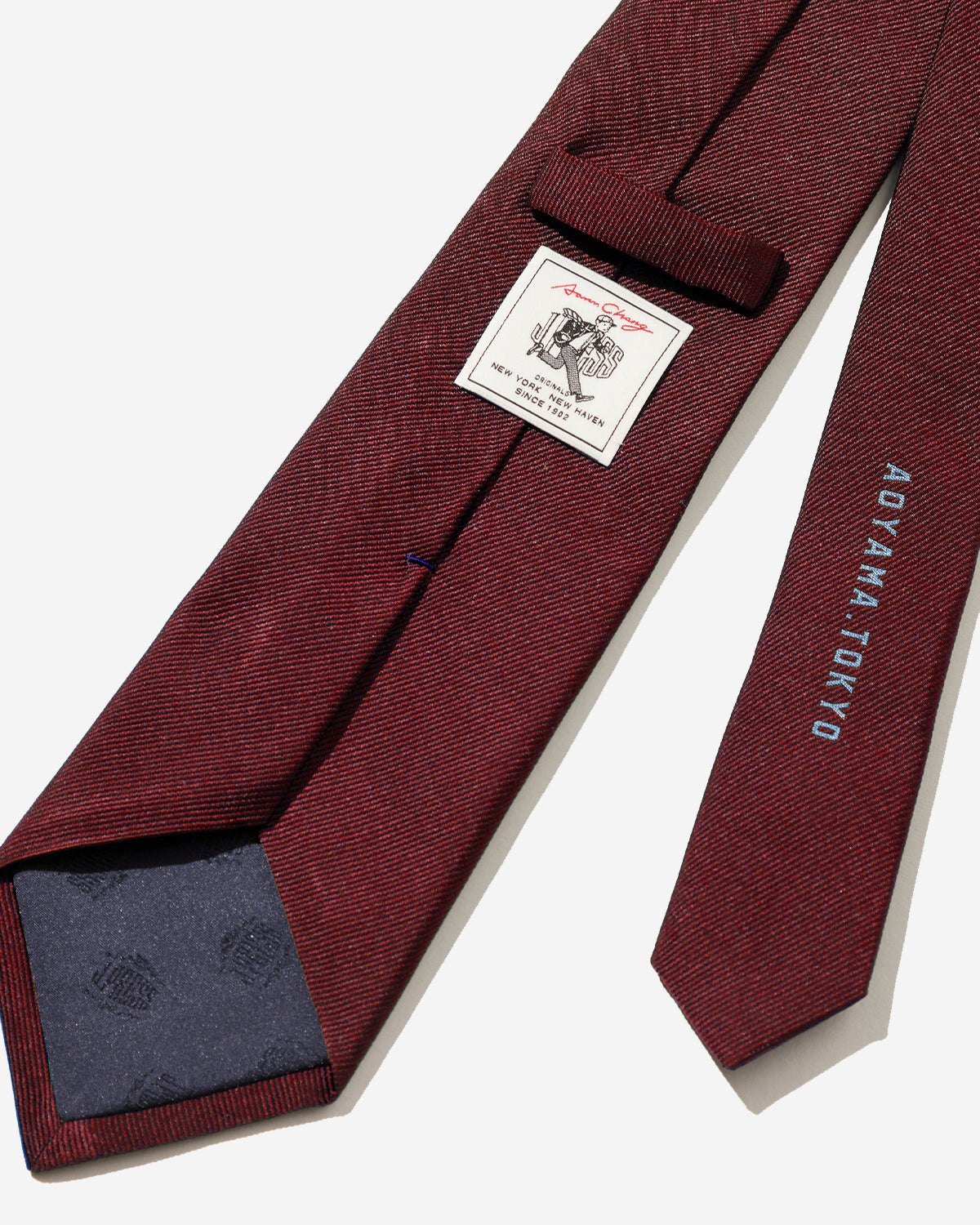 Aaron Illust Tie - Red