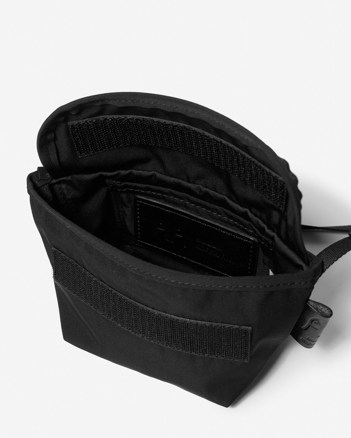 Gabardine Portable Messenger - Black