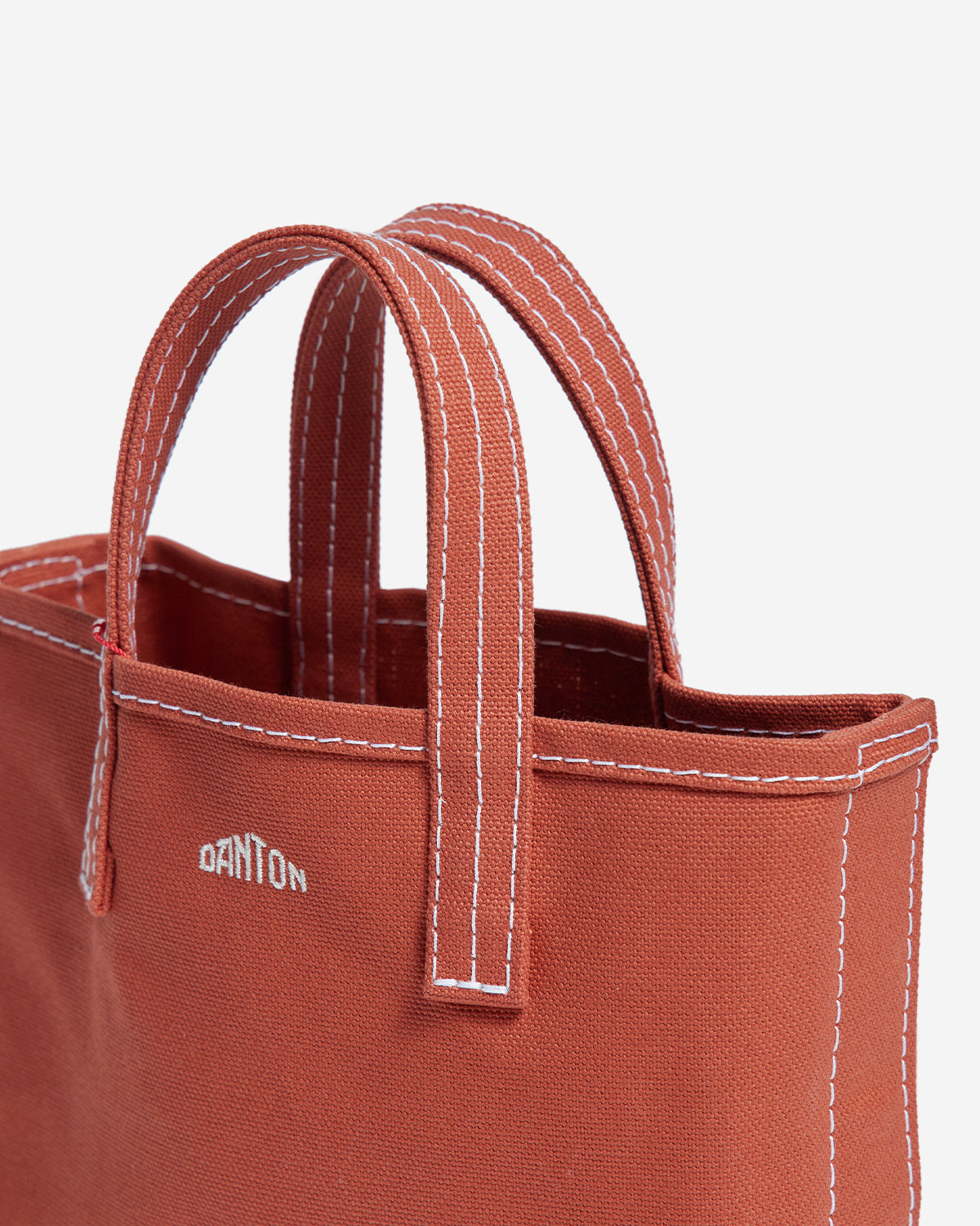 Vosges Petit - Cotton Canvas Tote Bag - Brick Ivory