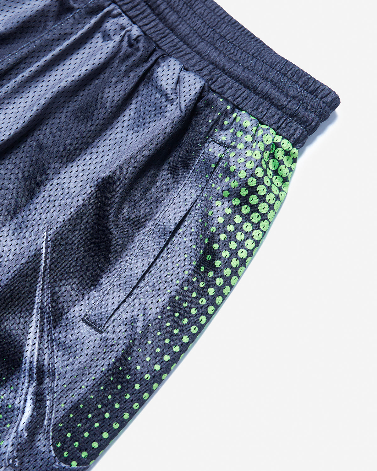 Smoke And Dreams Mesh Shorts - Sharp Green