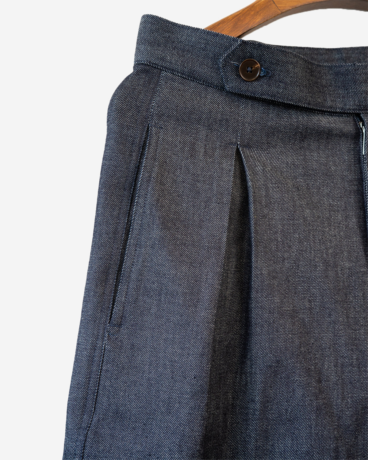 Summer Denim Shorts - Dark Blue