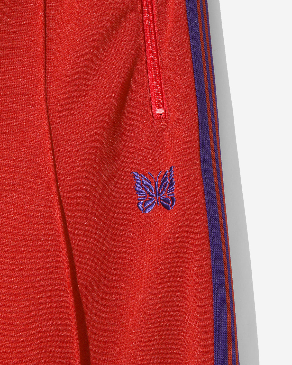 Track Pant - Poly Smooth - Red