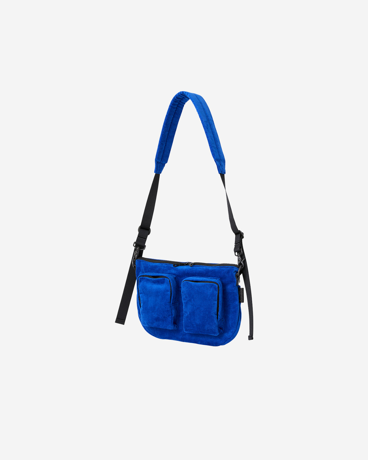 Corduroy Bodybag S - Blue