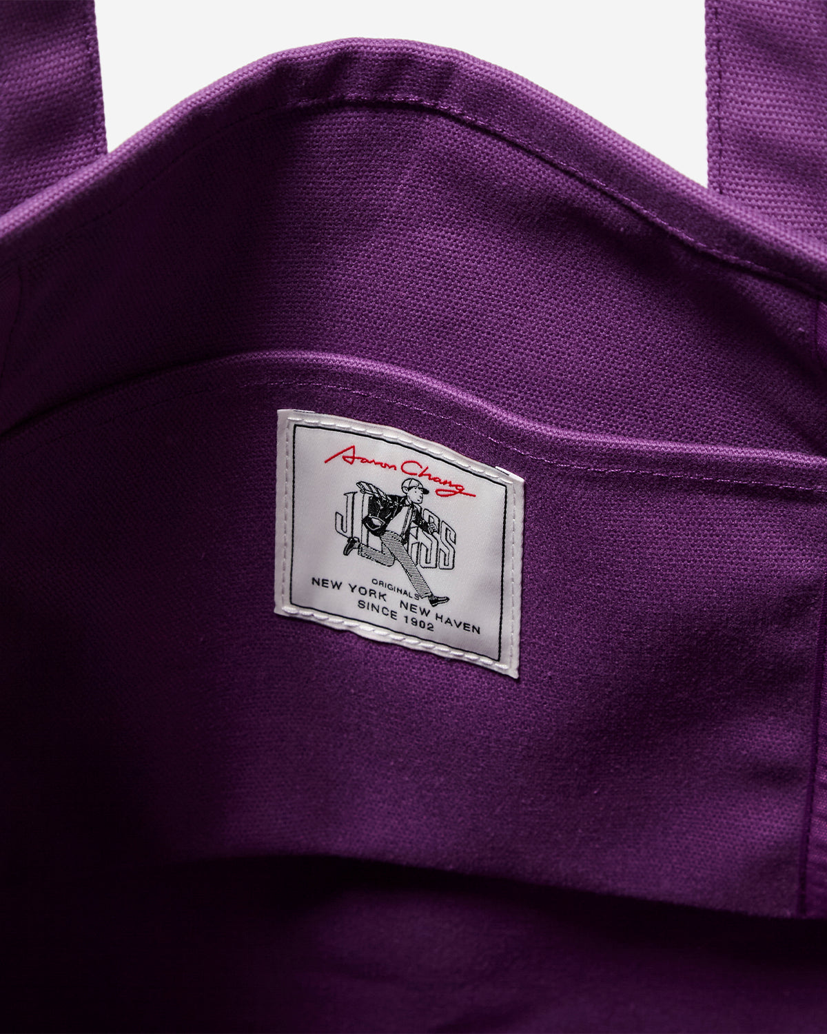 Aaron Illust Tote - Purple