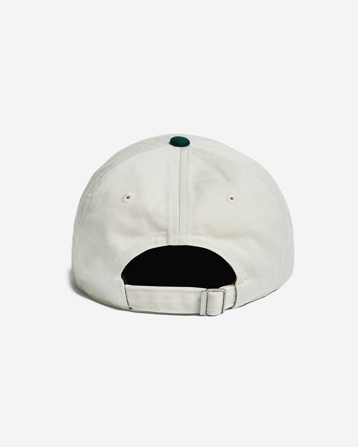 Chino Cloth 6Panel Cap 2Tone - Ecru Green Black