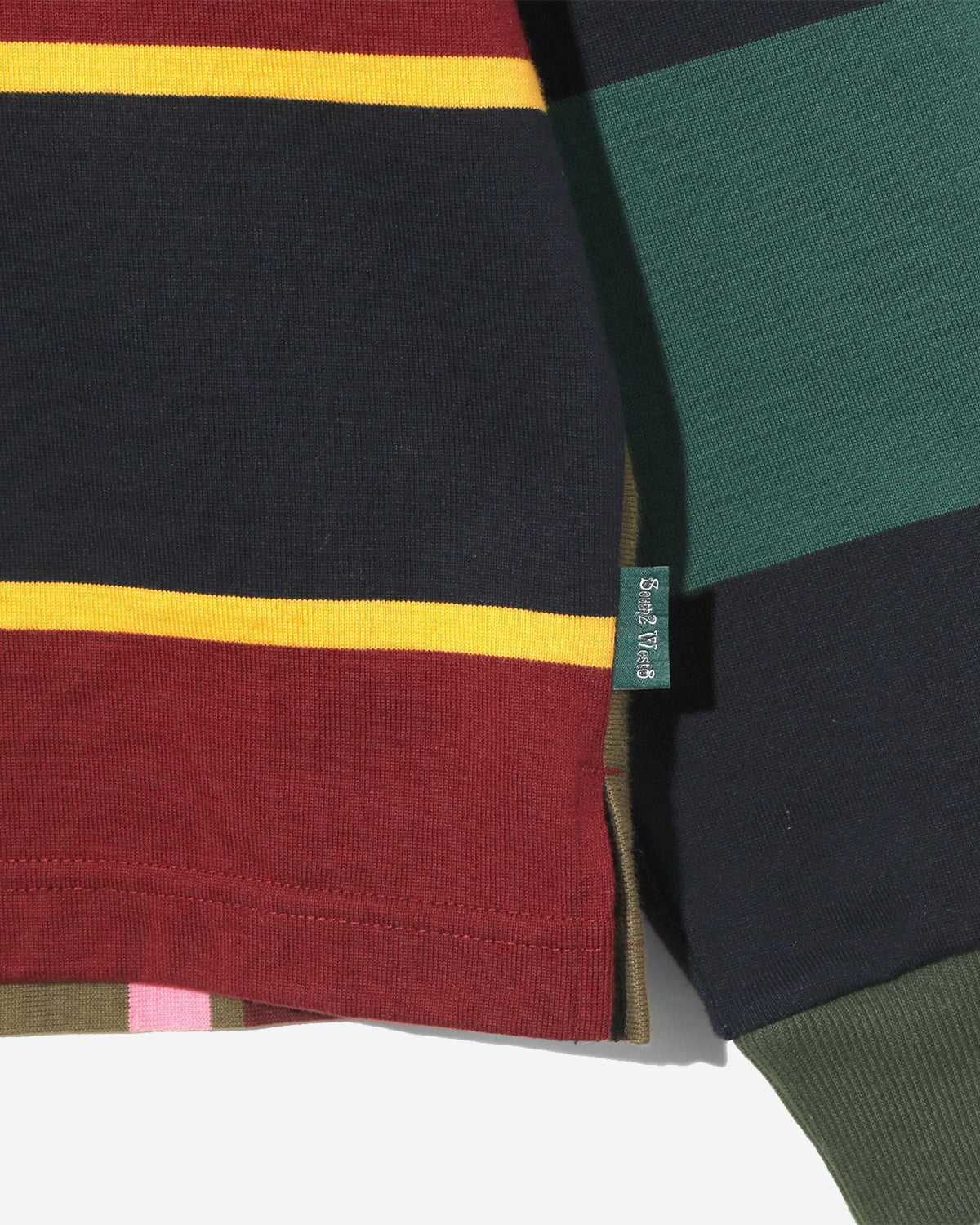 Rugger Shirt - Cotton Plainstitch  - Crazy Pattern B