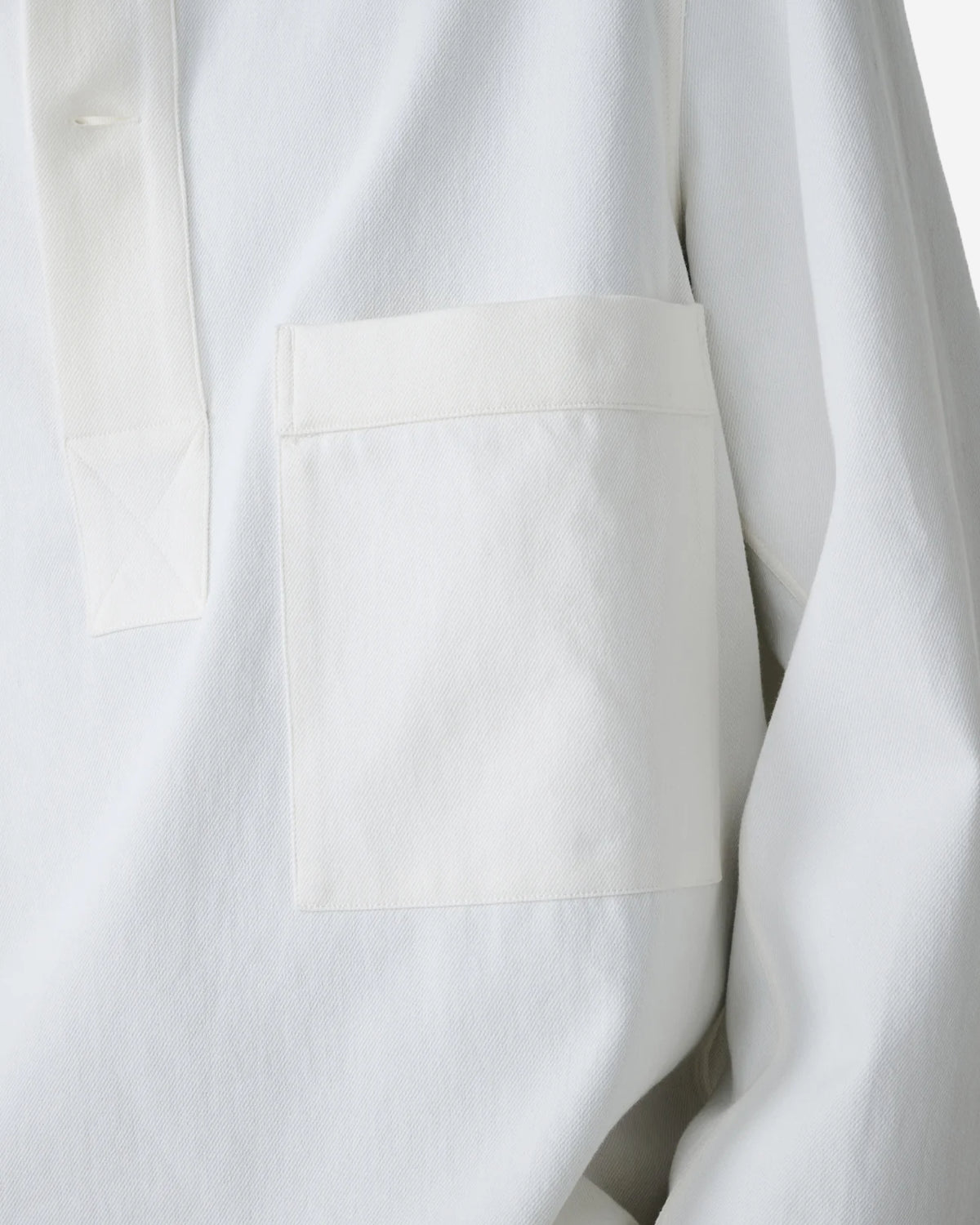 Stowe - Drawcord Shirt - Salt