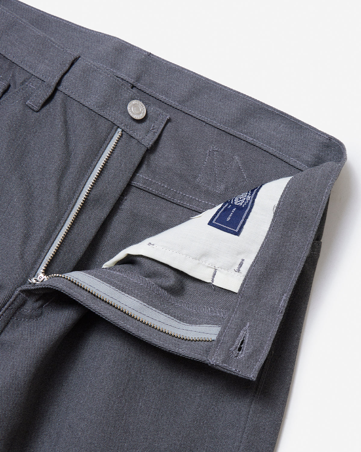 Five Piped Stem Trouser - Gray