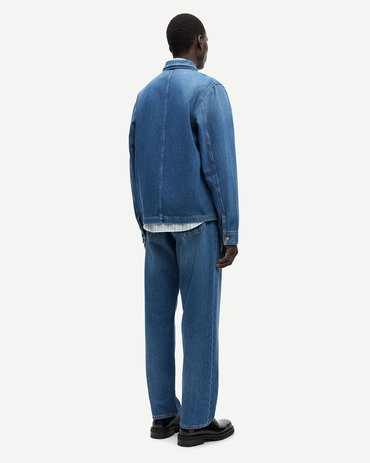 Sarobin D Jacket - Fluid Denim