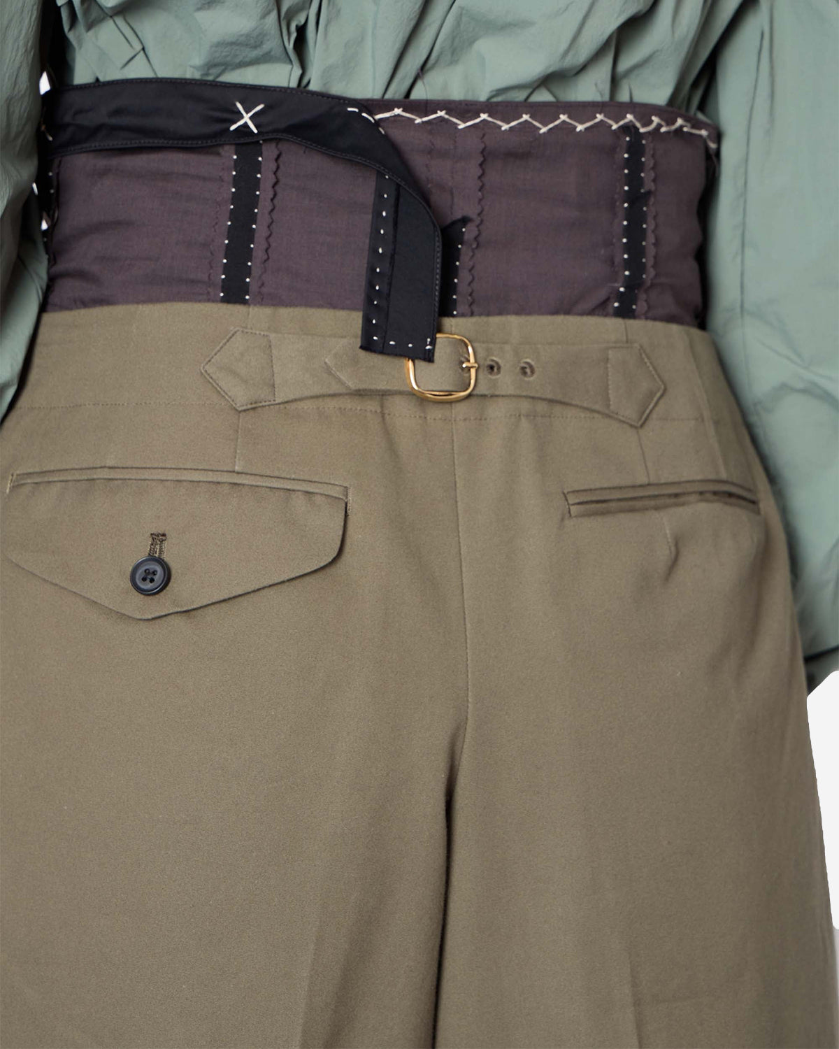 25WCL-P02110 Pant - Olive Green