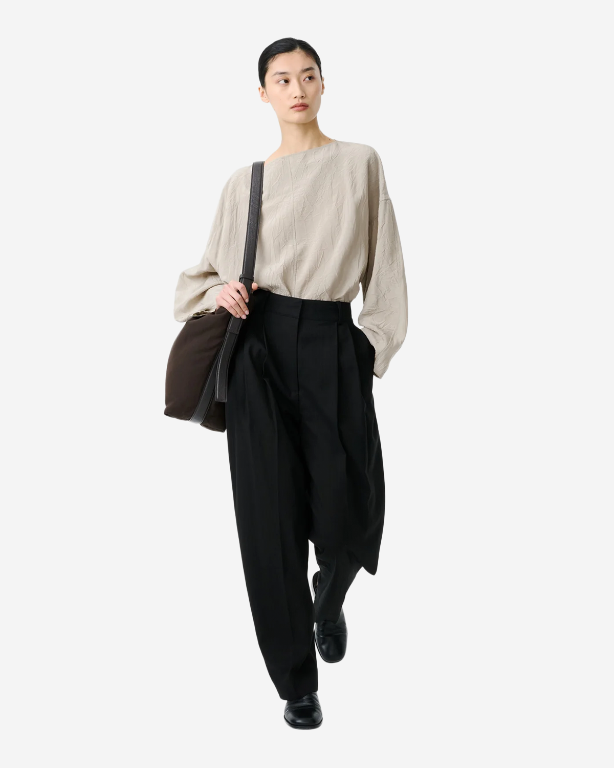 Sperro - Double Pleat Pant - Black