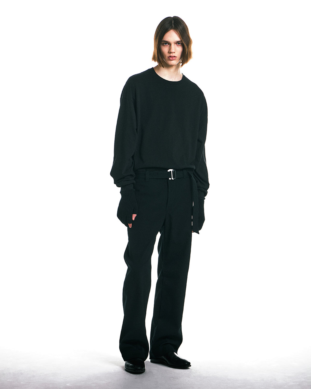 Belted Pants - Black