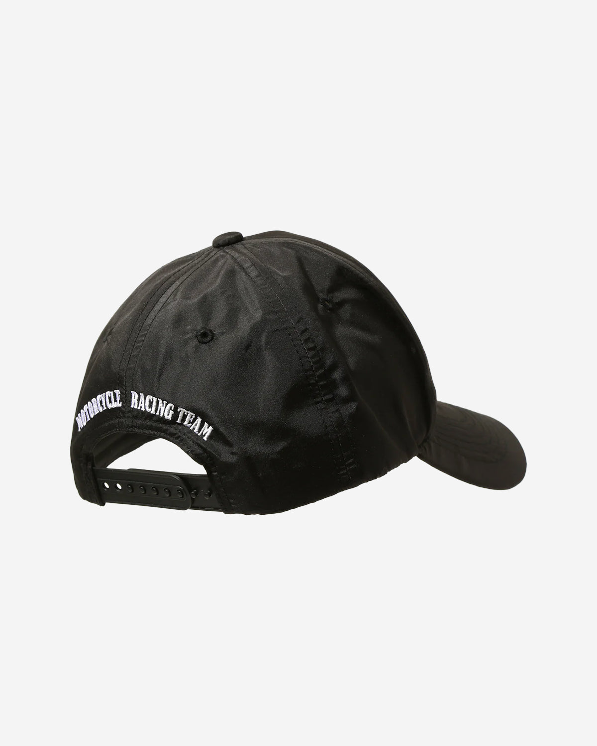 Racing Cap - Poly Taffeta - Black