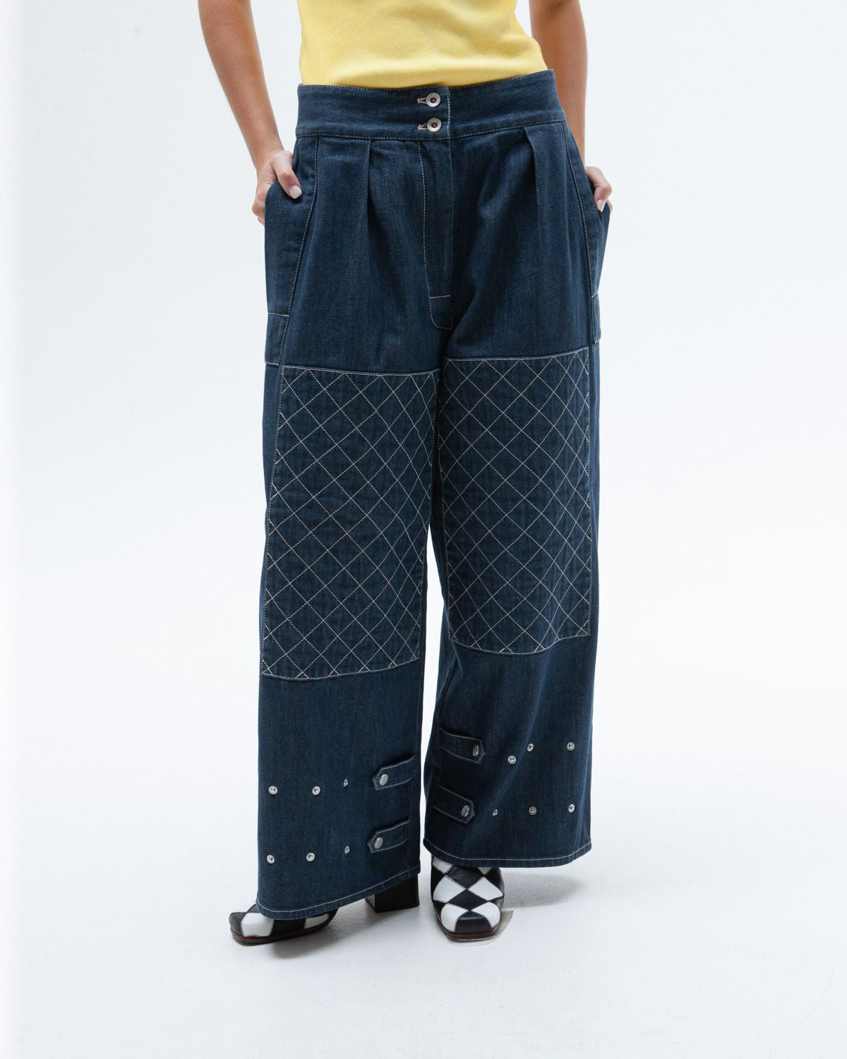 Burnout Pants - Denim