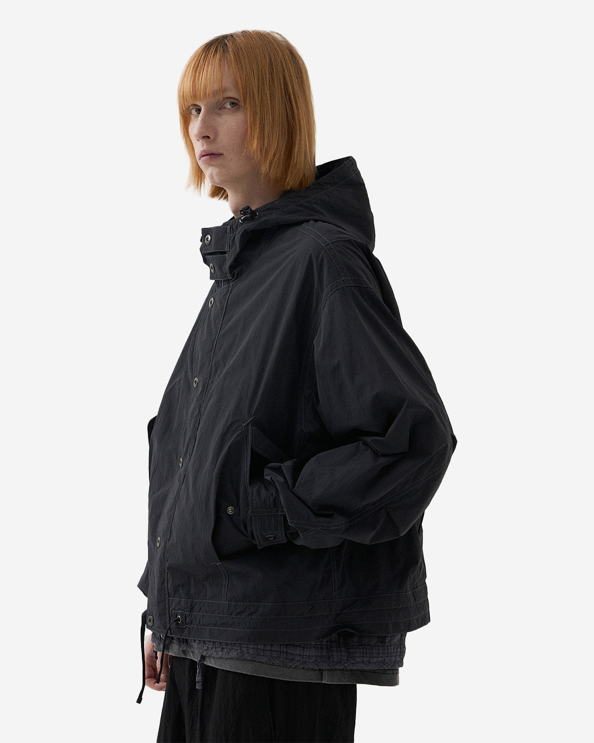 Gunner Short Parka - Black