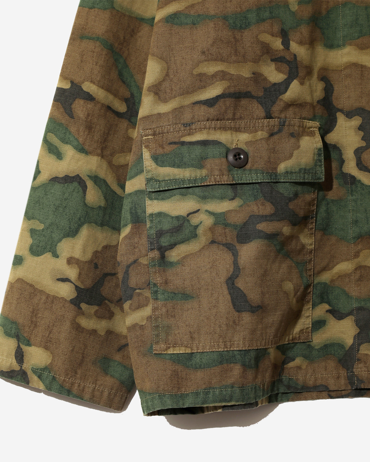 Ranger Shirt - Cotton Ripstop / Camo - Olive