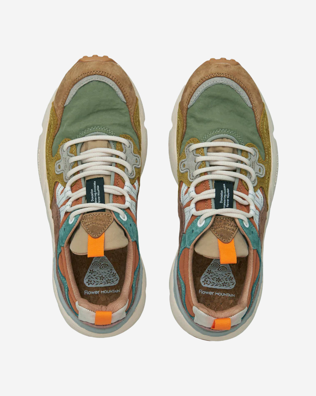 Yamano 3 - Suede / Nylon Light Brown-Taupe-Ocher