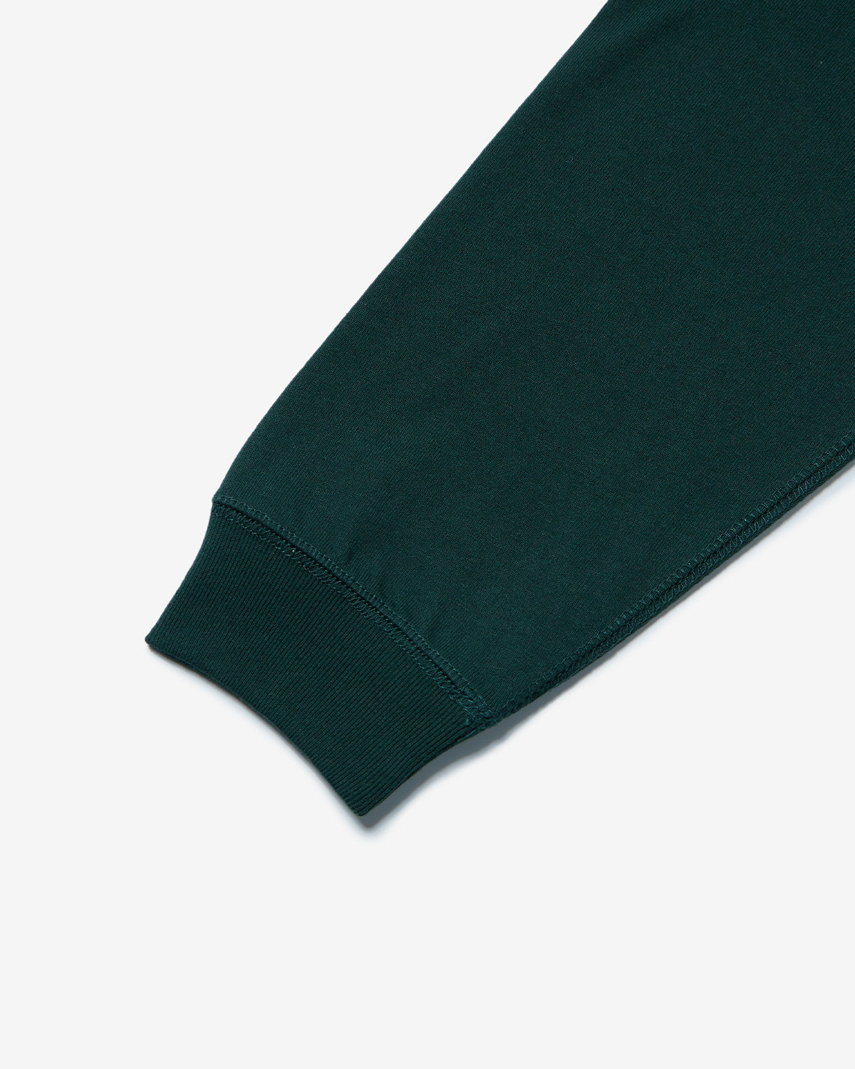 Womens Long Sleeve Sweat T-Shirt - Dark Green