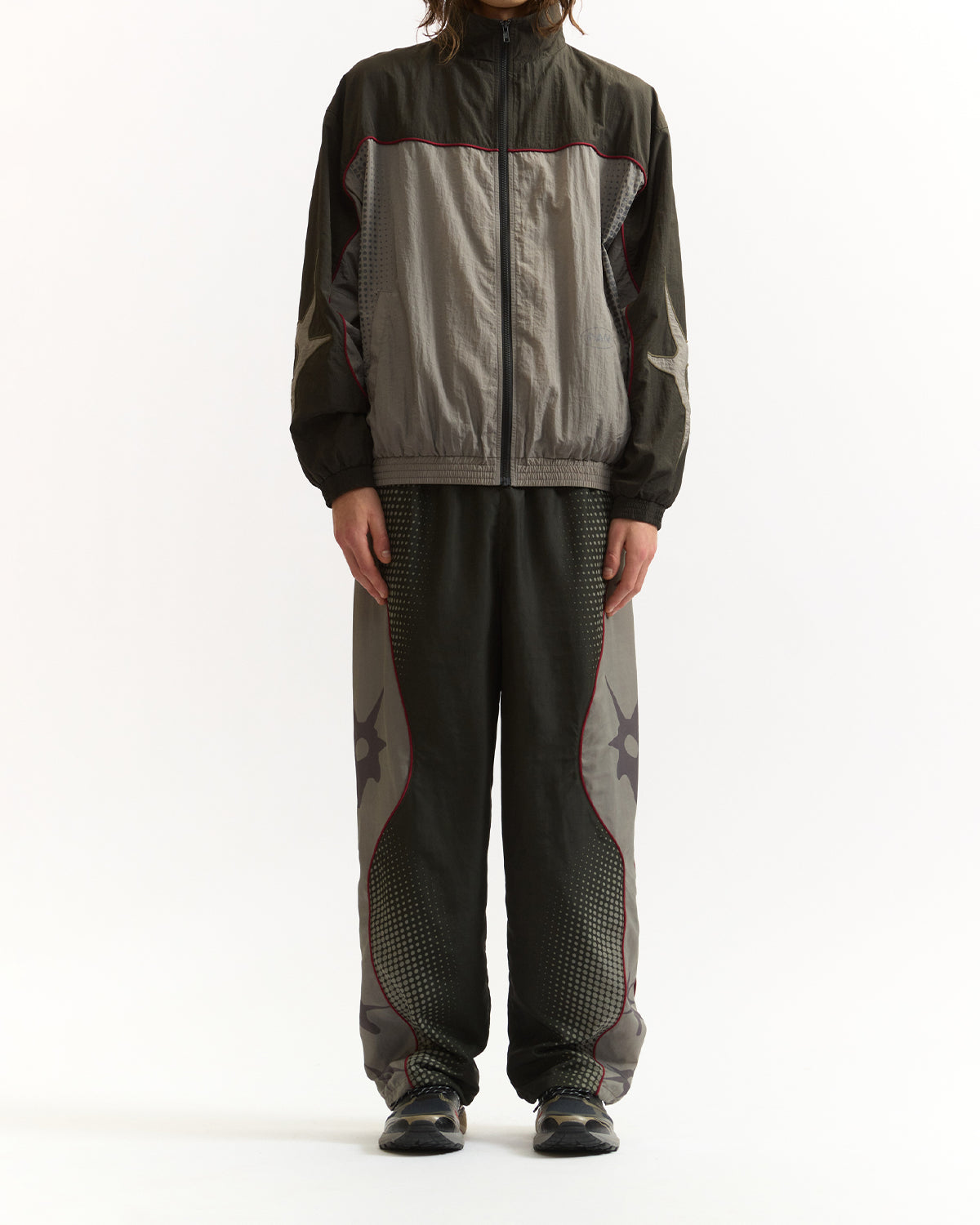 Aggregate Track Pants - Charcoal