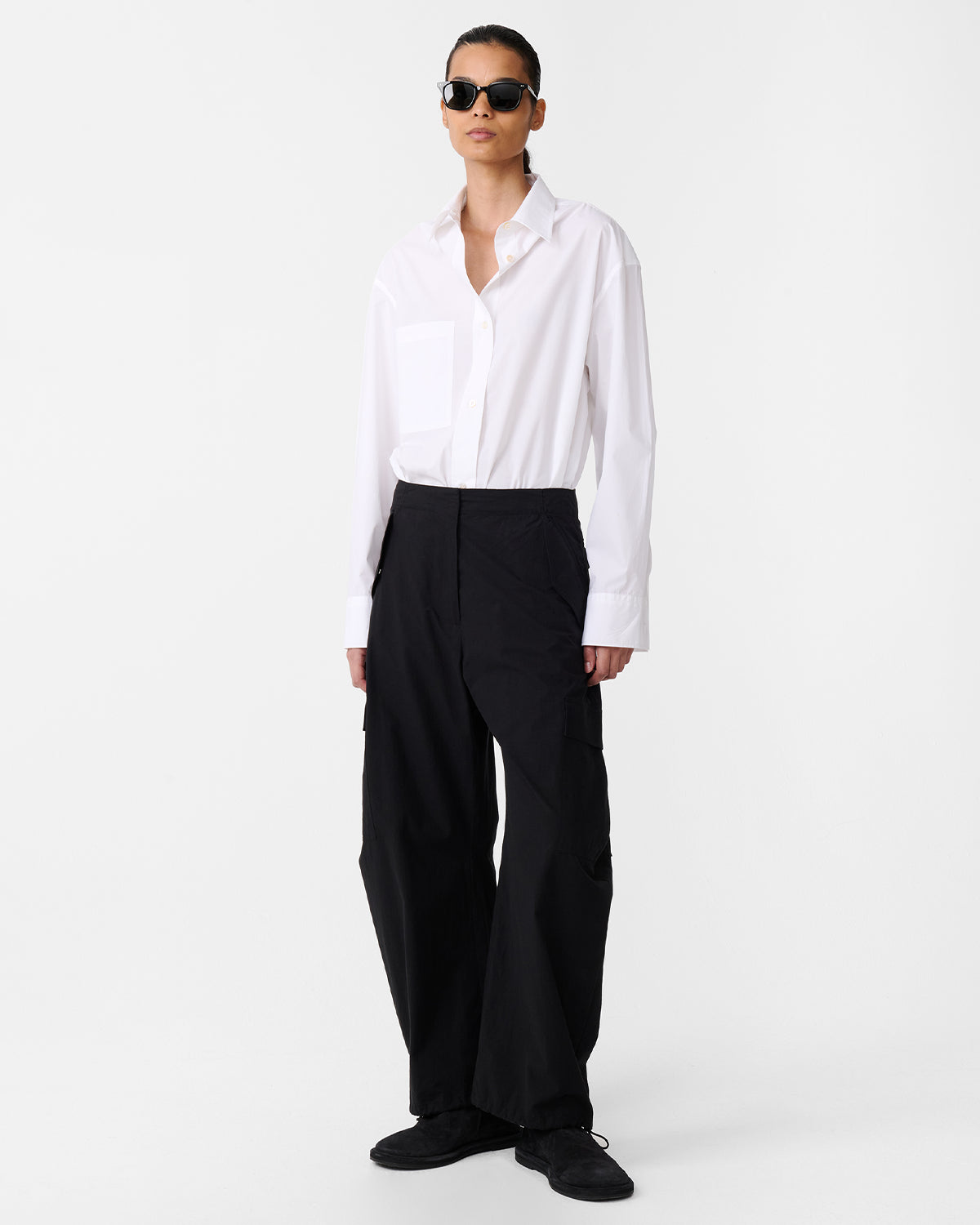 Clovis - Utility Pant - Washed Black