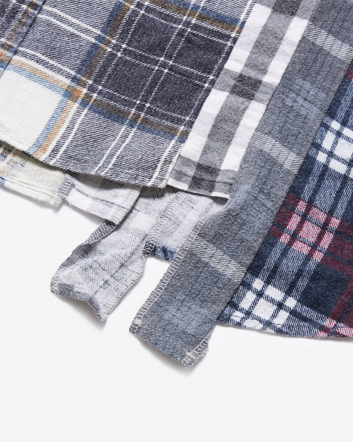Flannel Shirt - 7 Cuts Wide Shirt - Assorted