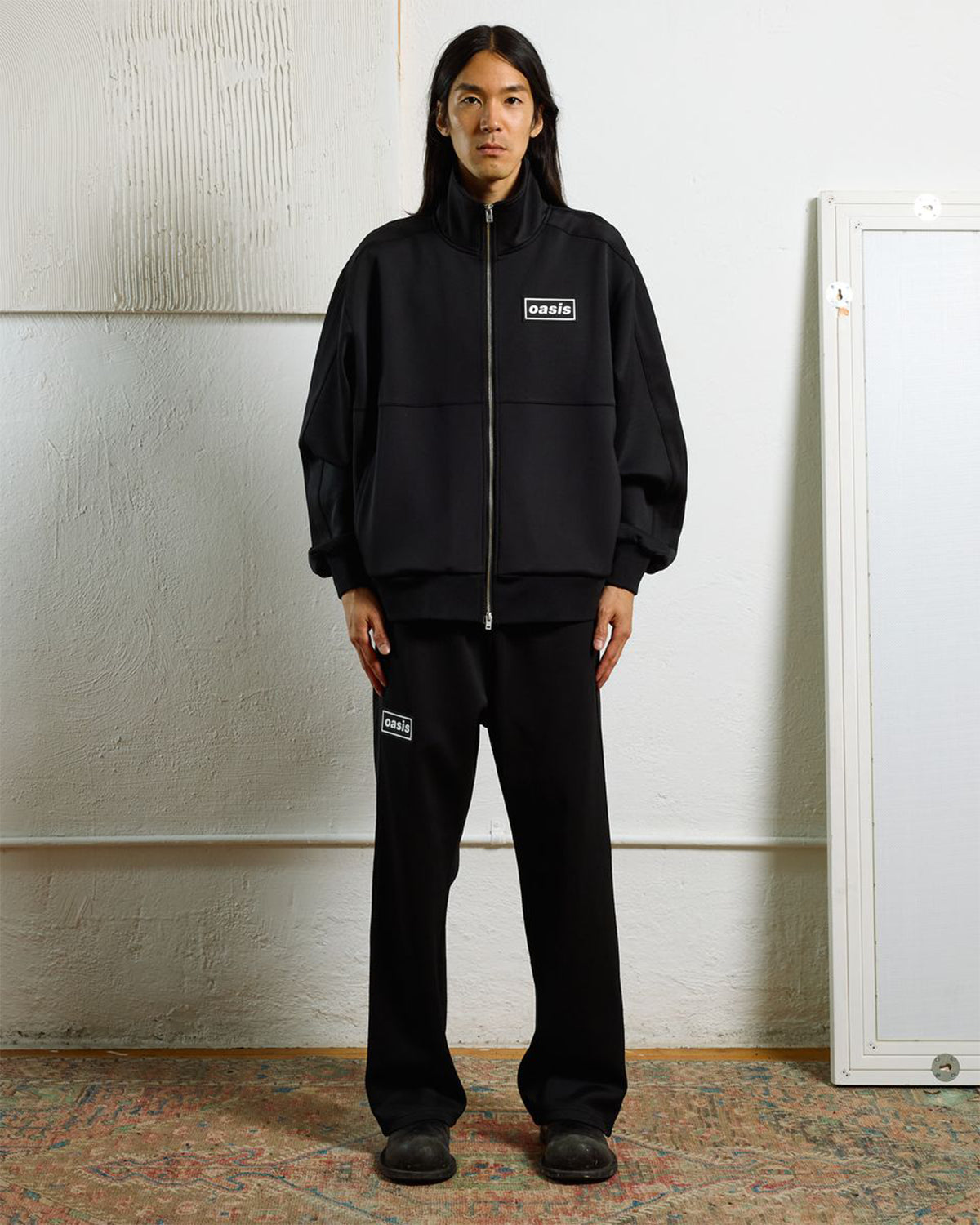 Pleasures X Oasis - Forever Track Jacket - Black