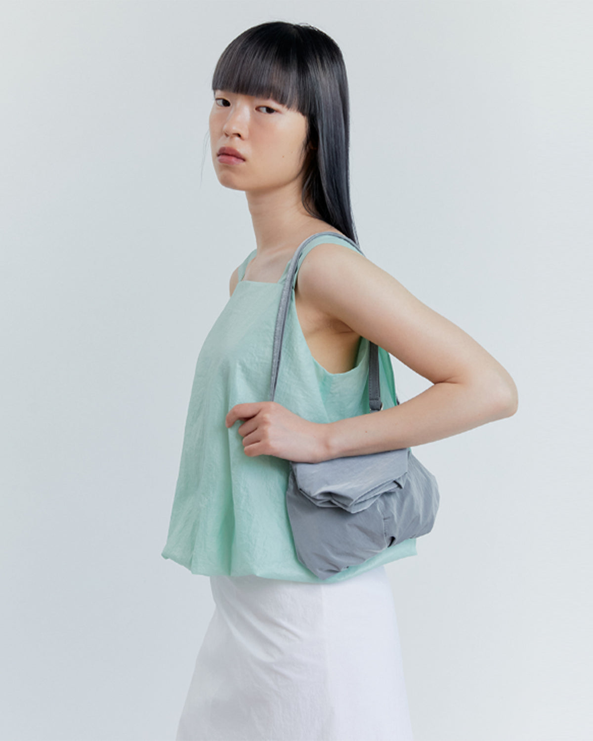 Blooming Cross Bag - Gray