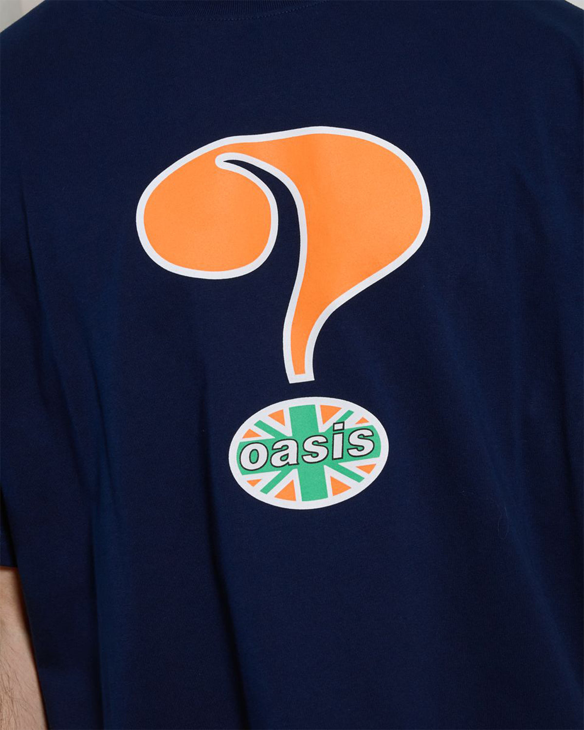 Pleasures X Oasis - Question Mark T-Shirt - Navy