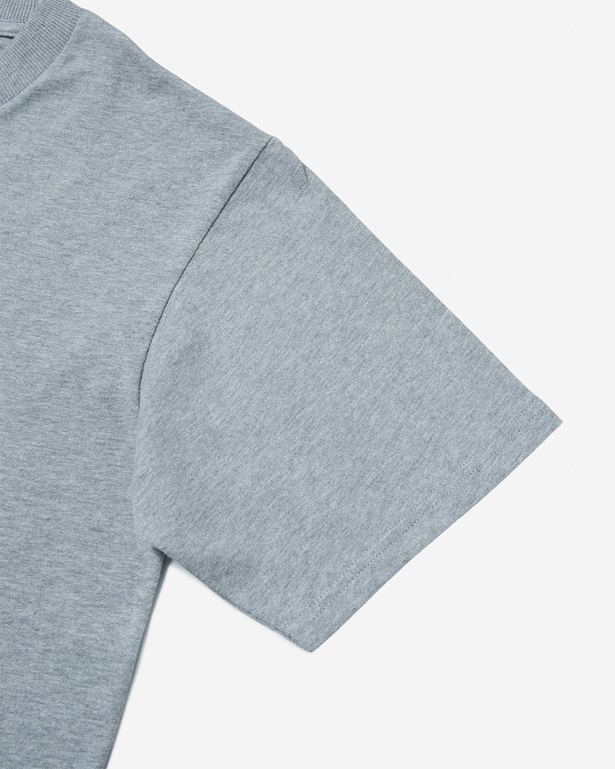 2 Pack Blank T-Shirt Super Soft - Heather Gray