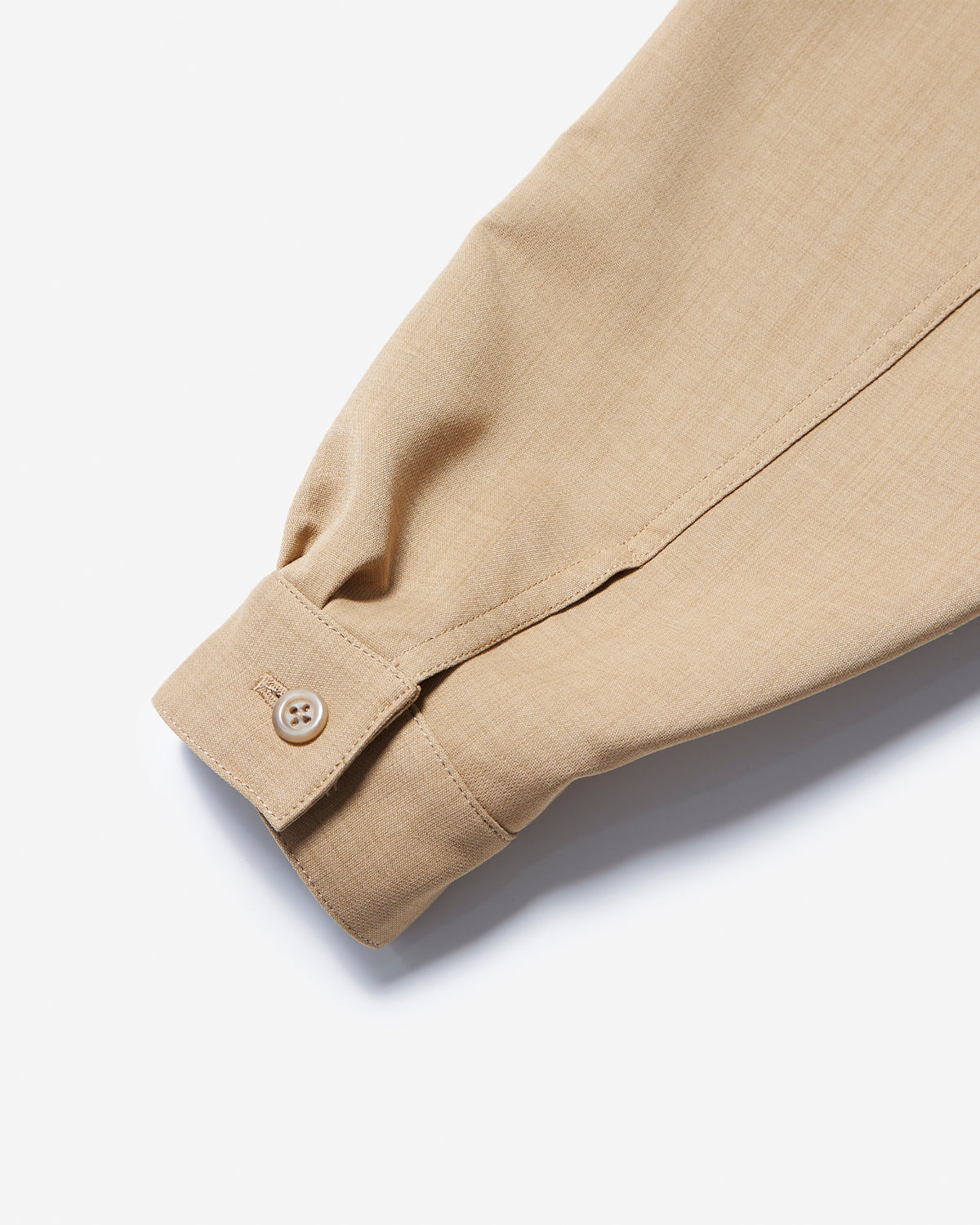 Cropped BOX Blouson - Beige
