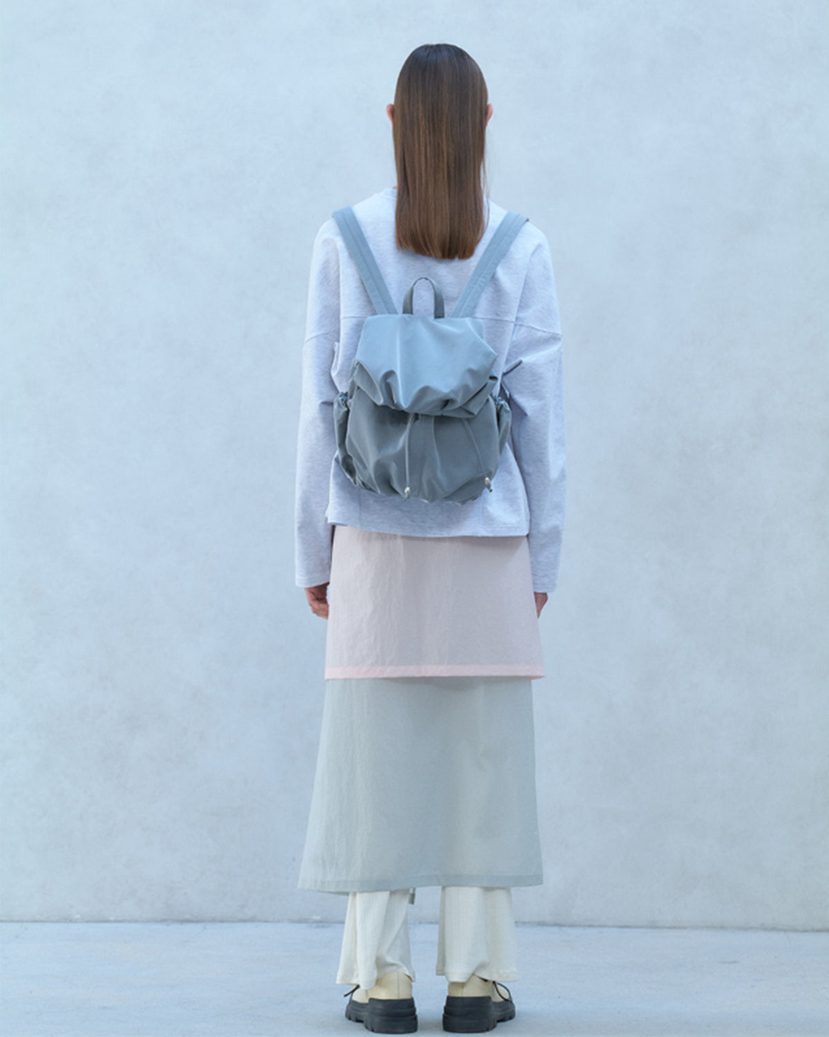 Blooming Mini Backpack - Gray