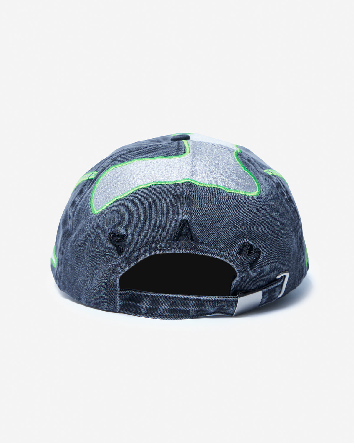 Thirty Three And A Third Baseball Cap - Black Wash / Sharp Green