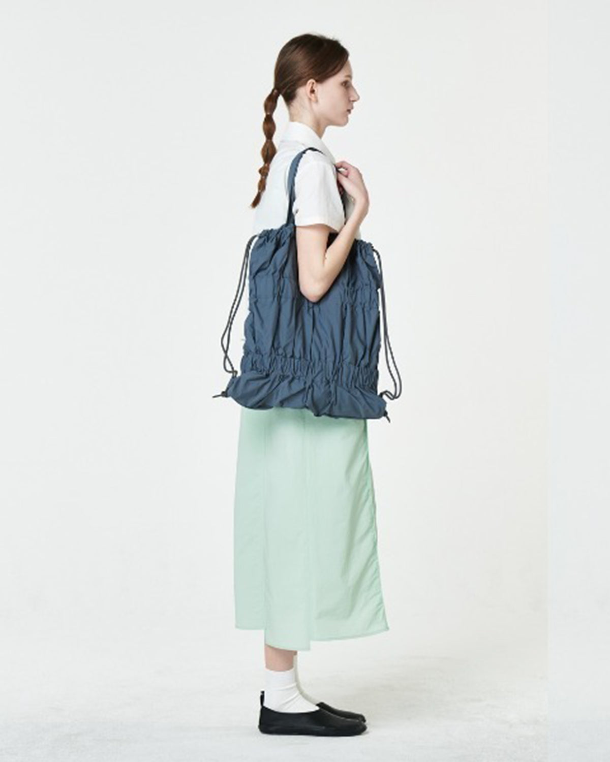 Tiered Banding Backpack - Charcoal