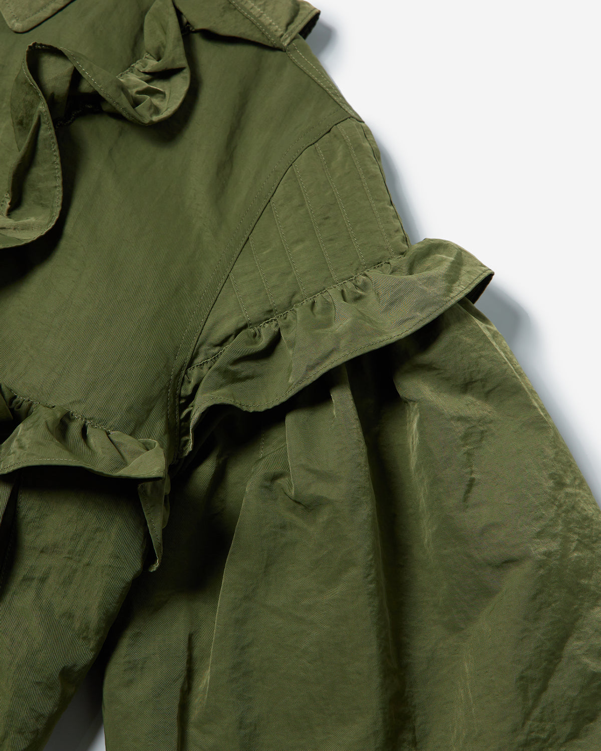 Thistle Frill Bomber - Artichoke