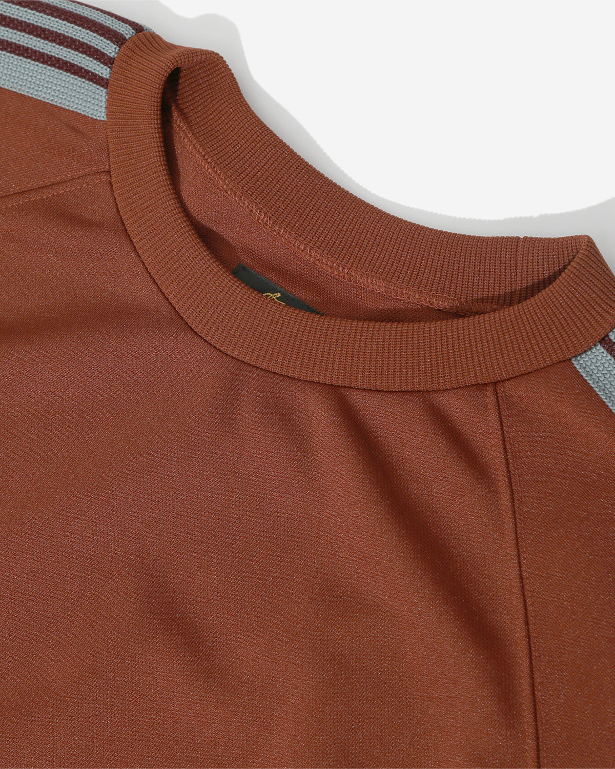 Track Crew Neck Shirt - Poly Smooth - Rust
