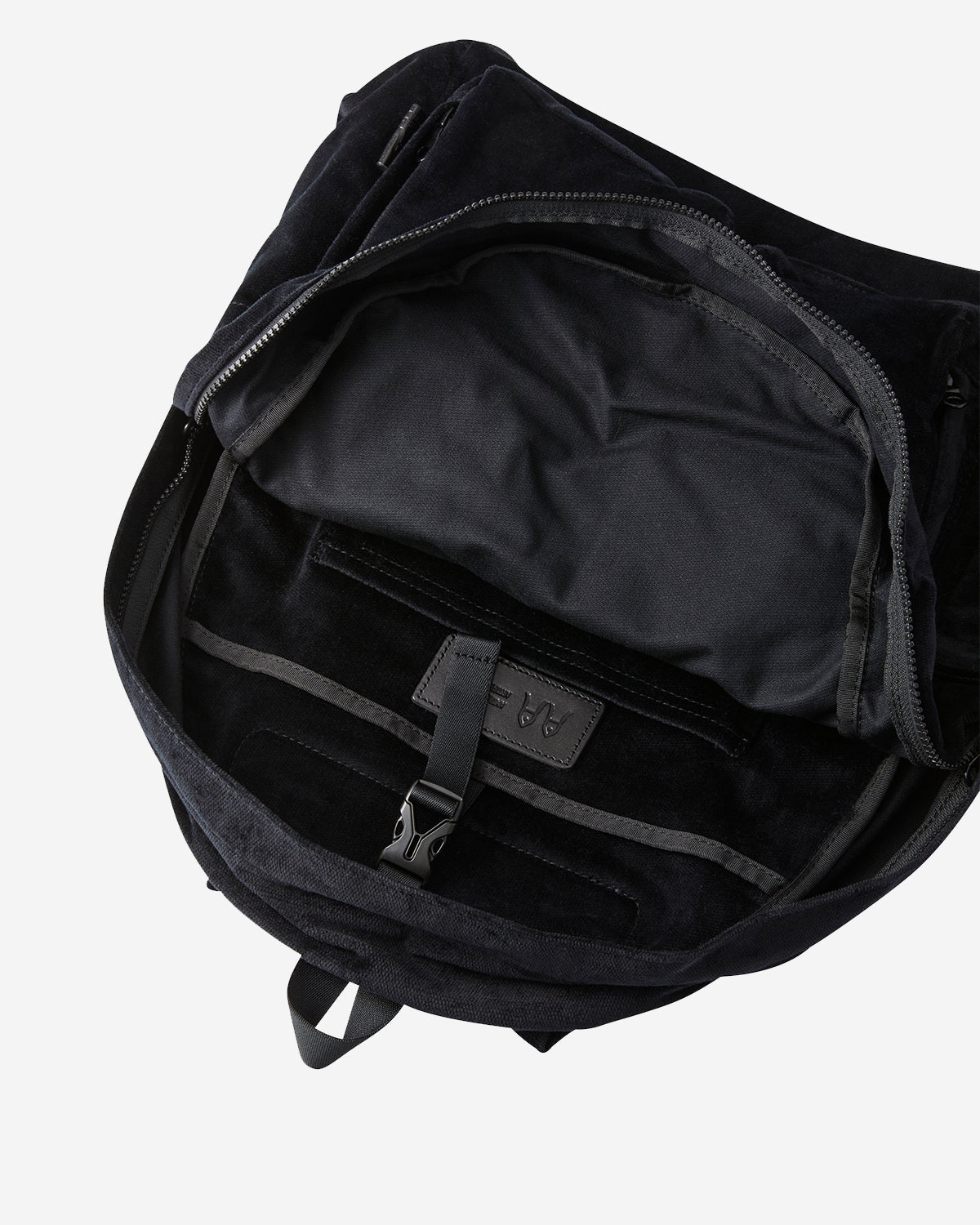 Corduroy Backpack - Black
