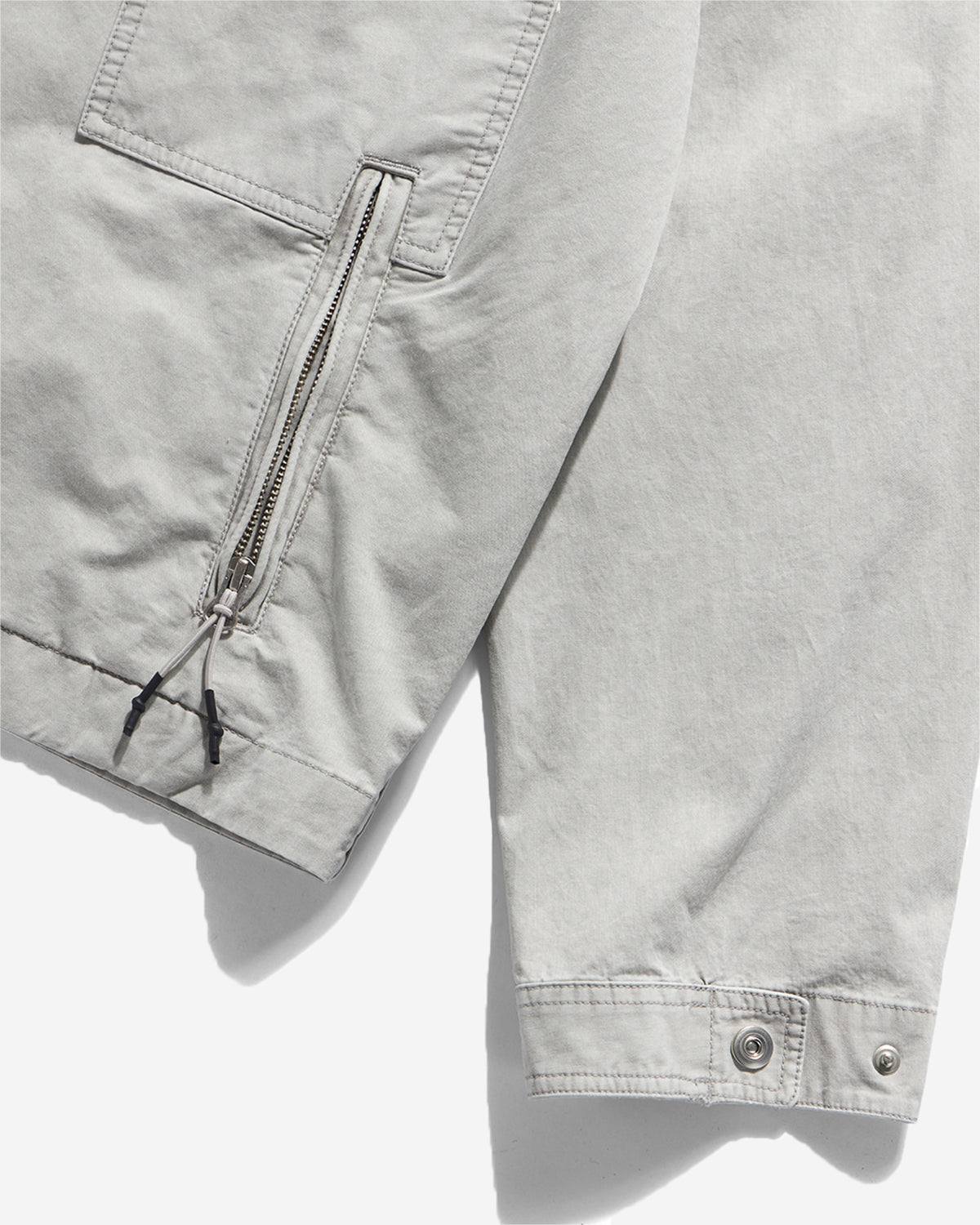 Zip Up 4P Jacket - Dusty L.Grey